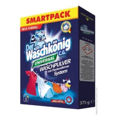 Порошок для прання WASCHKONIG Universal 375 г, к/к (97-070)